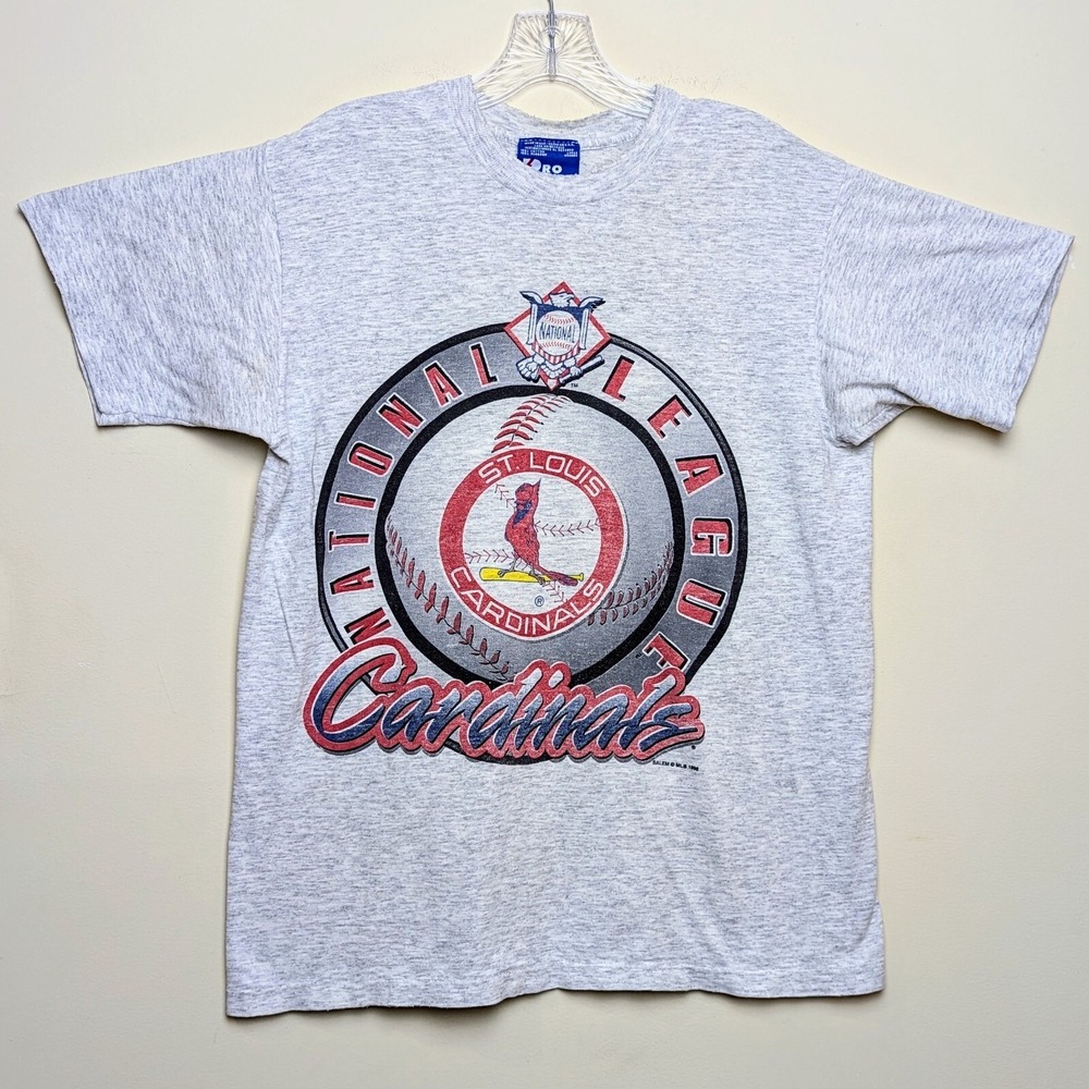 Vintage 90s St. Louis Cardinals Salem Sportswear 1996 Single Stitch Shirt Large